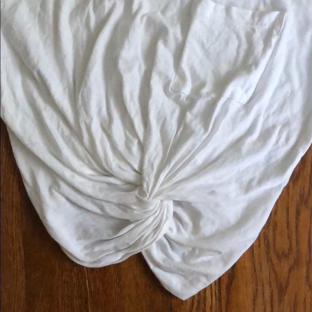 NWOT Intermix/AlexanderWang.T cropped T-shirt - Picture 3 of 7